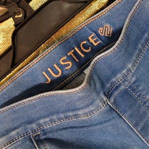 Justice Pull On Jean Leggings